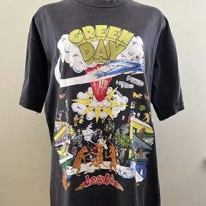 Vintage Green Day Dookie 1994 Tour Shirt - Brockum